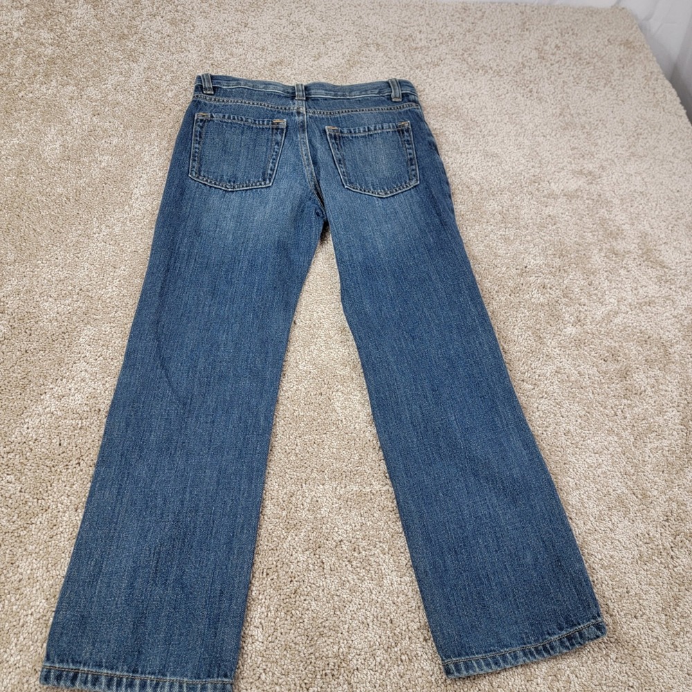 Lands' End Classic Jeans Denim Blue Everyday Casual Comfort Size 8‎ - Picture 6 of 6